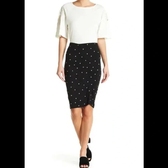 14th & Union Dresses & Skirts - 14th & Union Ruched Front Midi Skirt